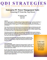 enterprise pc power management whitepaper