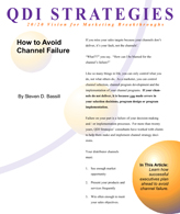how to avoid channel failure whitepaper